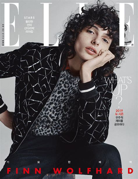 Stranger Things Star Finn Wolfhard Covers Elle Korea  